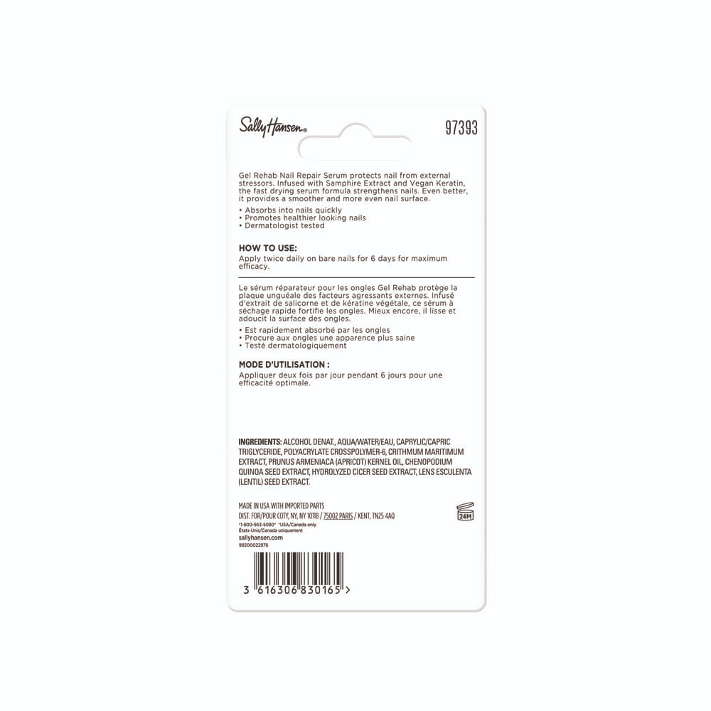 Gel Rehab Nail Repair Serum? - US 6611